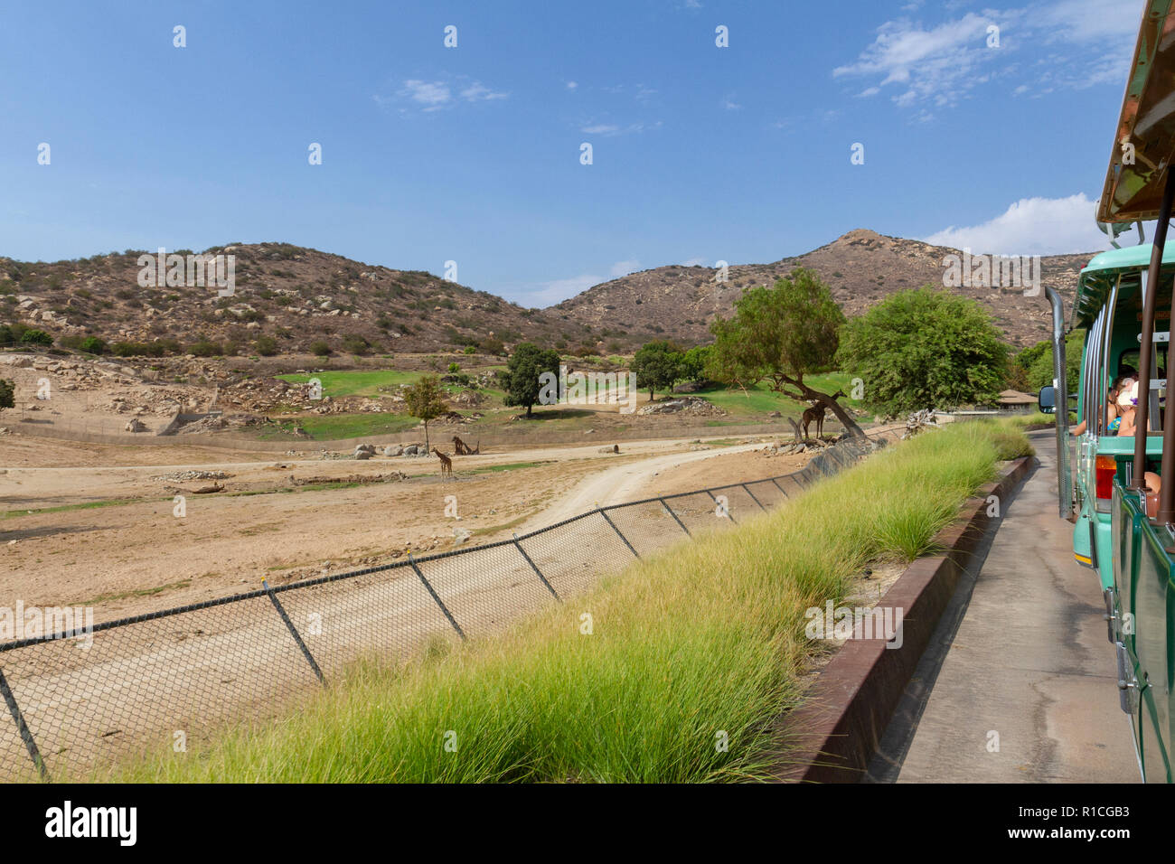 African Plains area of the San Diego Zoo Safari Park, Escondido, CA