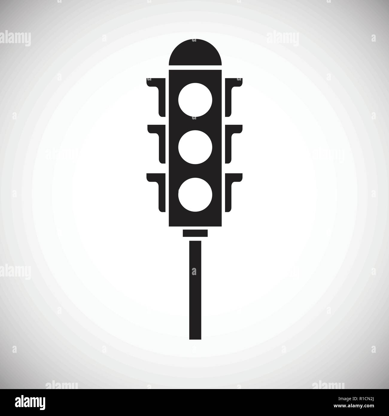 Traffic lights on white background Stock Vector Image & Art - Alamy