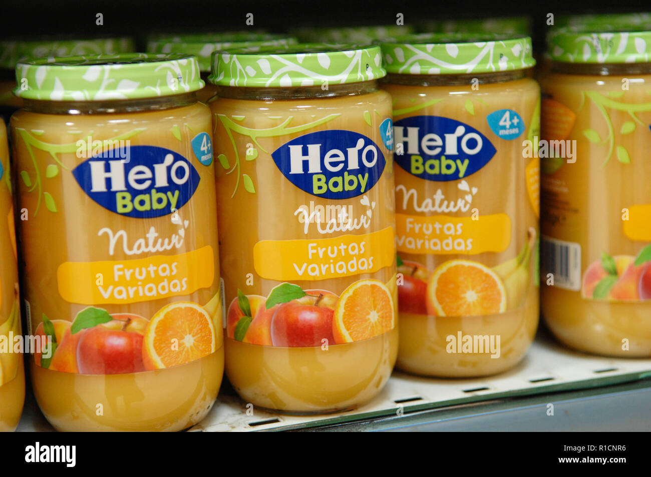 Hero Baby,various fruits Stock Photo - Alamy