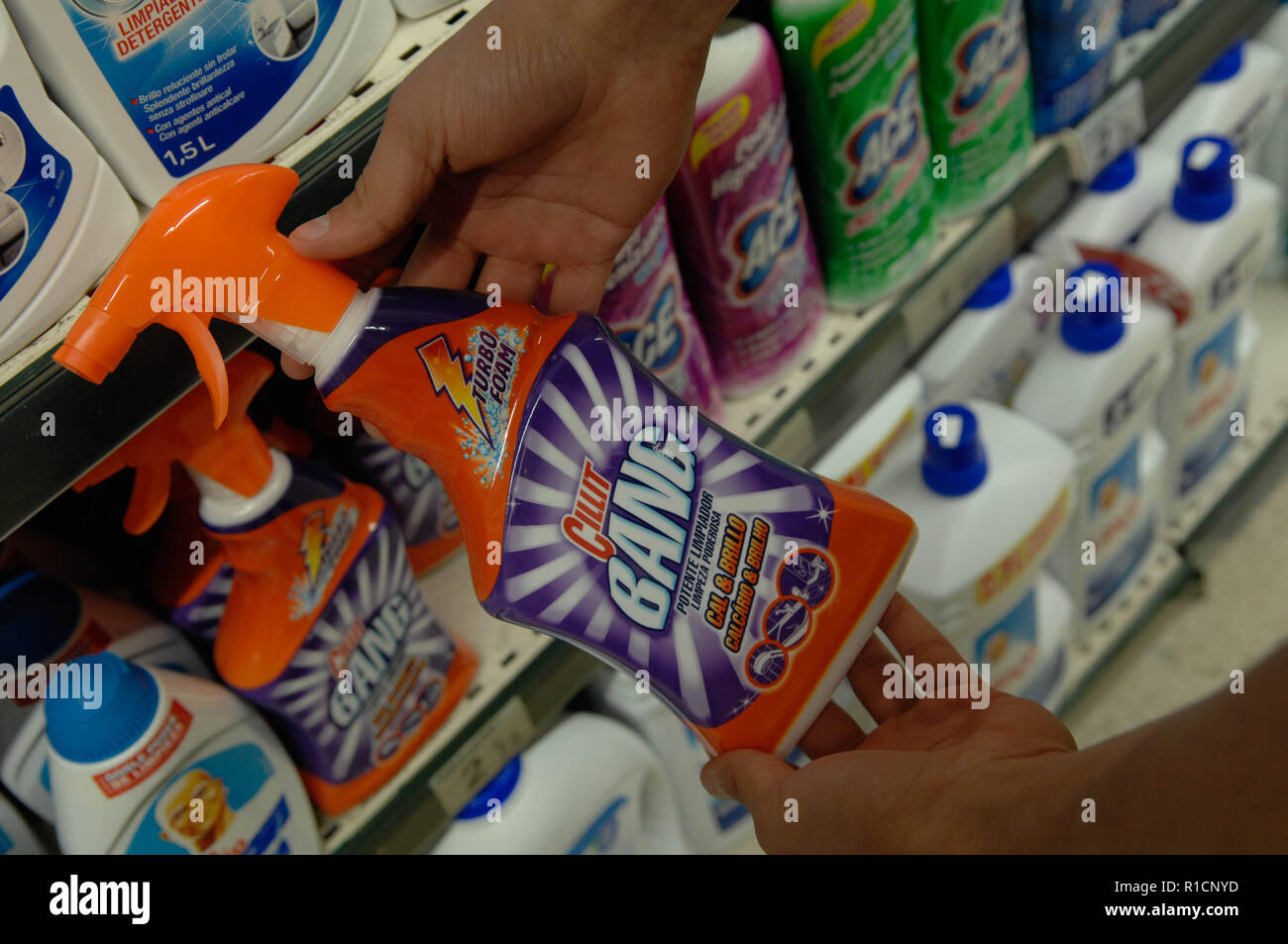 Cillit Bang,Cleaning Agent Stock Photo - Alamy