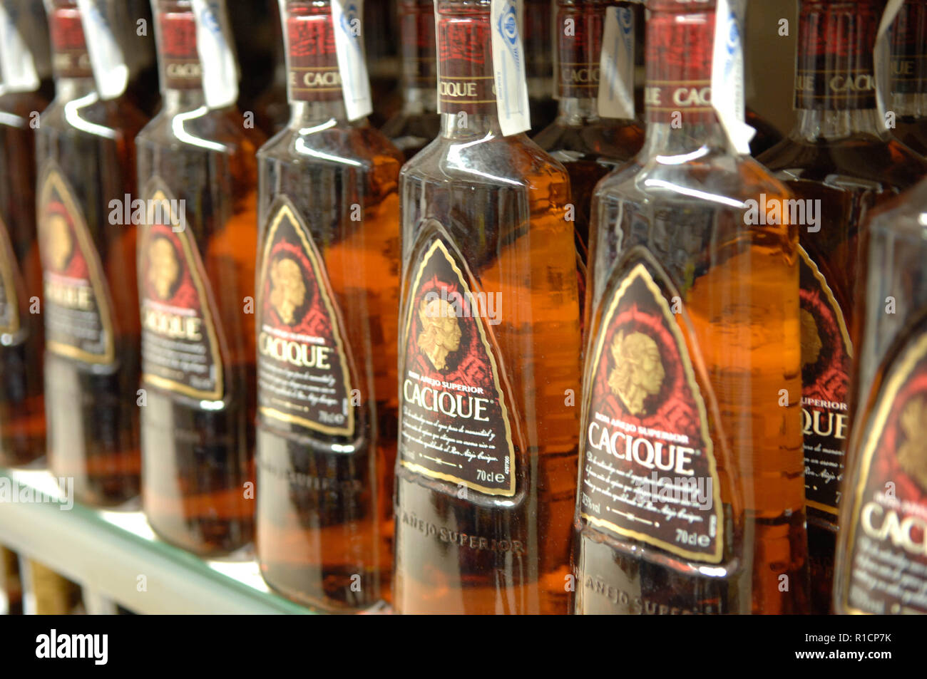 Cacique,rum Stock Photo