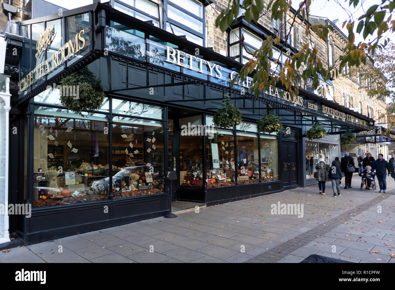 Exterior Of Bettys Tea Rooms On The Grove In Ilkley North