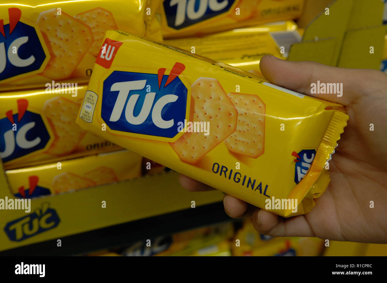 Tuc,biscuit Stock Photo