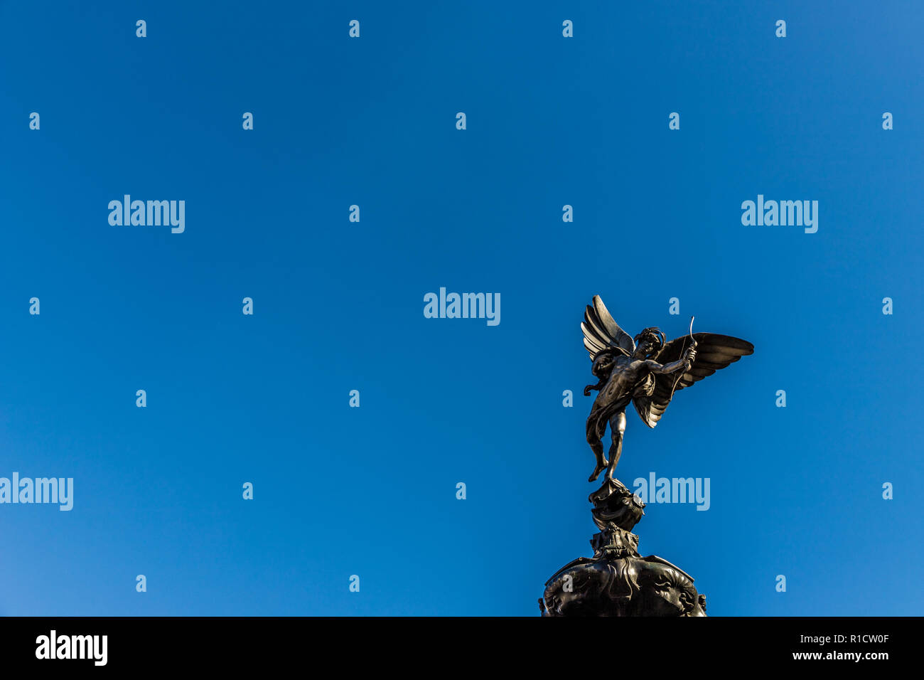 A typical view around Piccadilly Circus Stock Photo