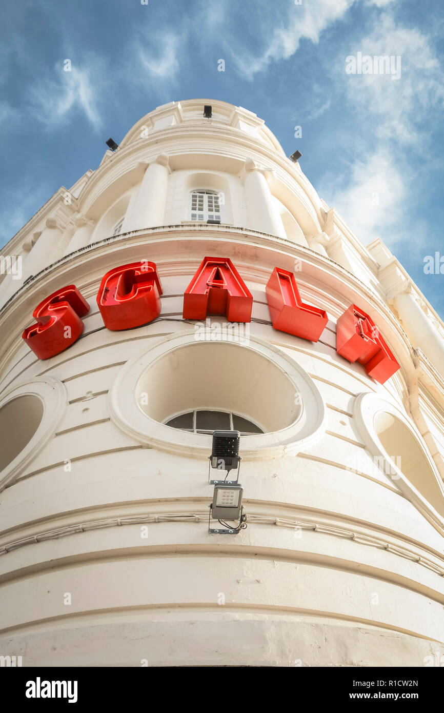 Scala nightclub and live music venue near King's Cross on Pentonville Road,  London, England, UK Stock Photo - Alamy