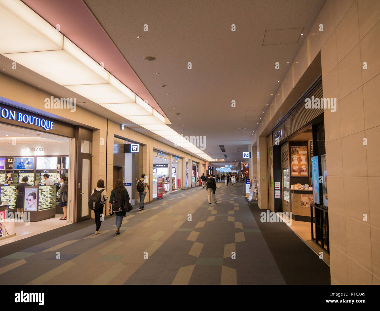 Tokyo, Japan. September 14, 2018. Interior of Haneda International
