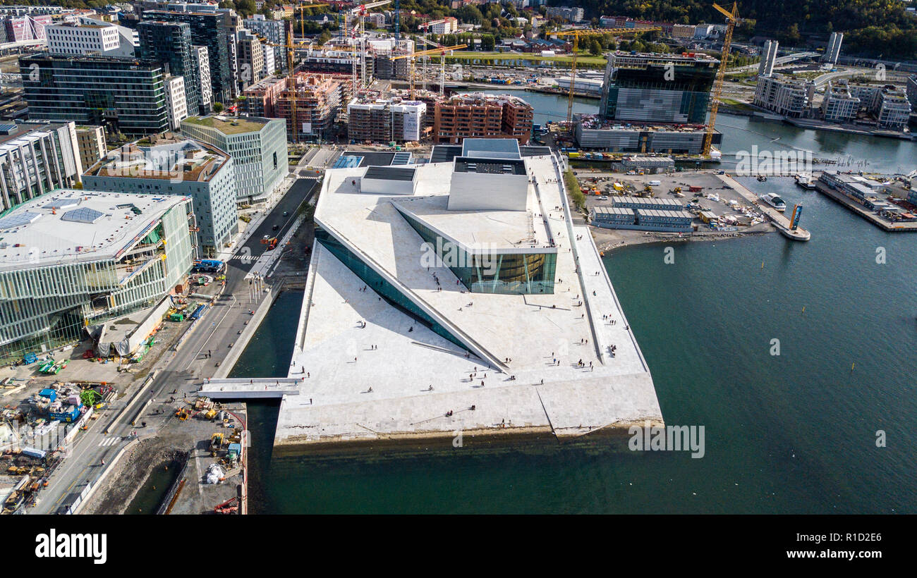Oslo Opera House Operahuset Oslo Oslo Norway Stock Photo Alamy