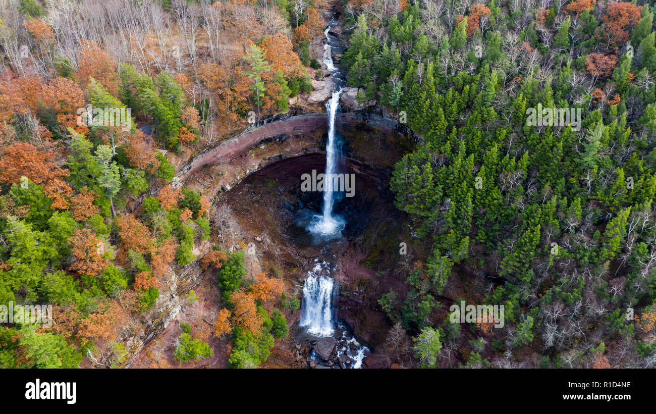 Kaaterskill Falls, Catskill Mountains, New York, USA Stock Photo