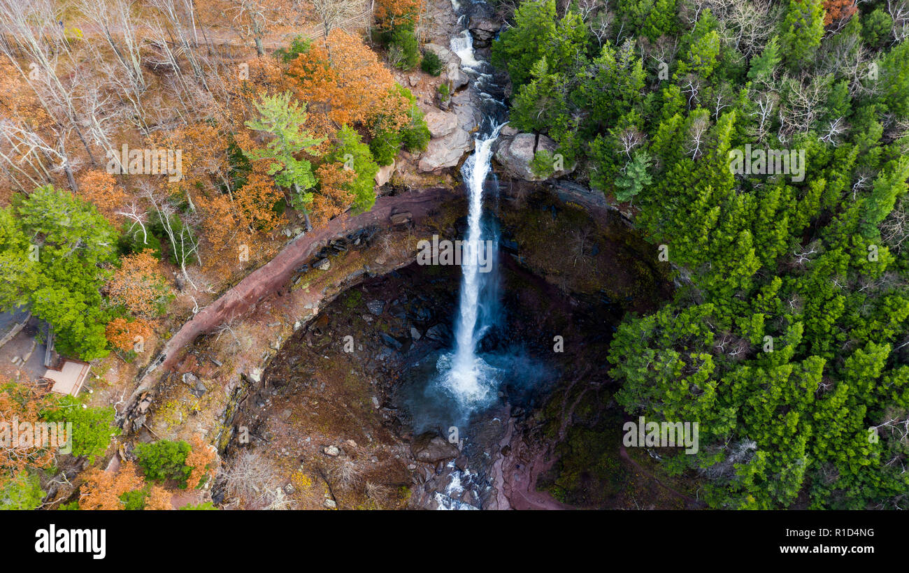 Kaaterskill Falls, Catskill Mountains, New York, USA Stock Photo