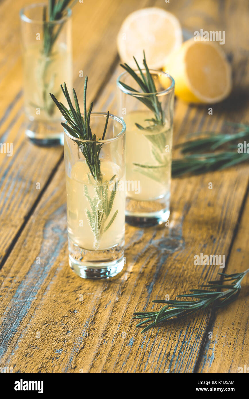 Limoncello glasses hi-res stock photography and images - Alamy