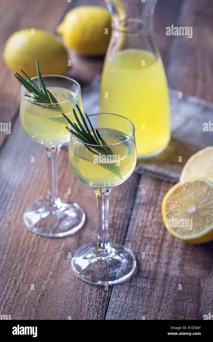 Limoncello glasses hires stock photography and images Alamy