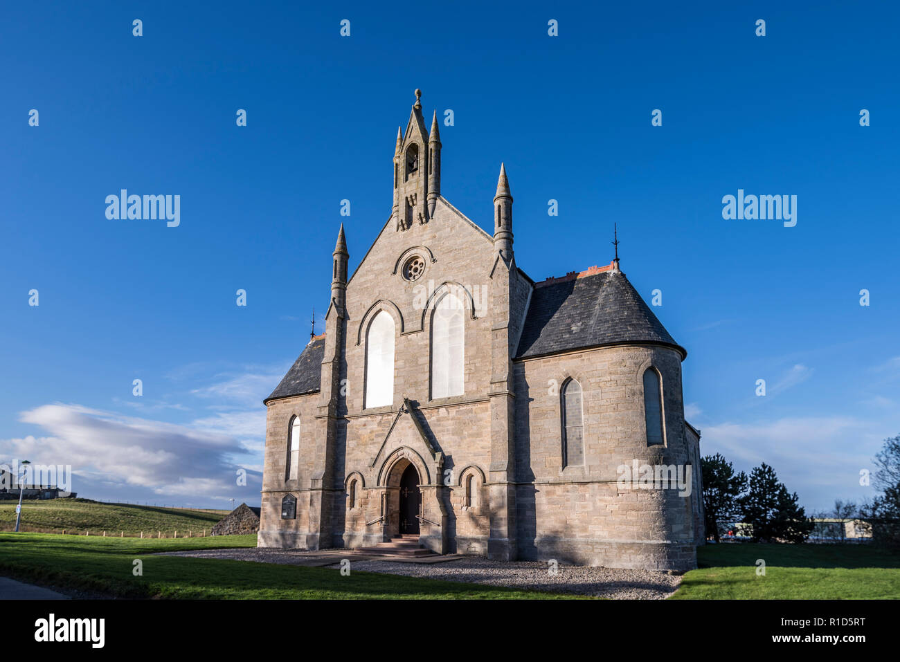Tarbat Free Church of Scotland (Continuing), Portmahomack, Scotland Stock Photo