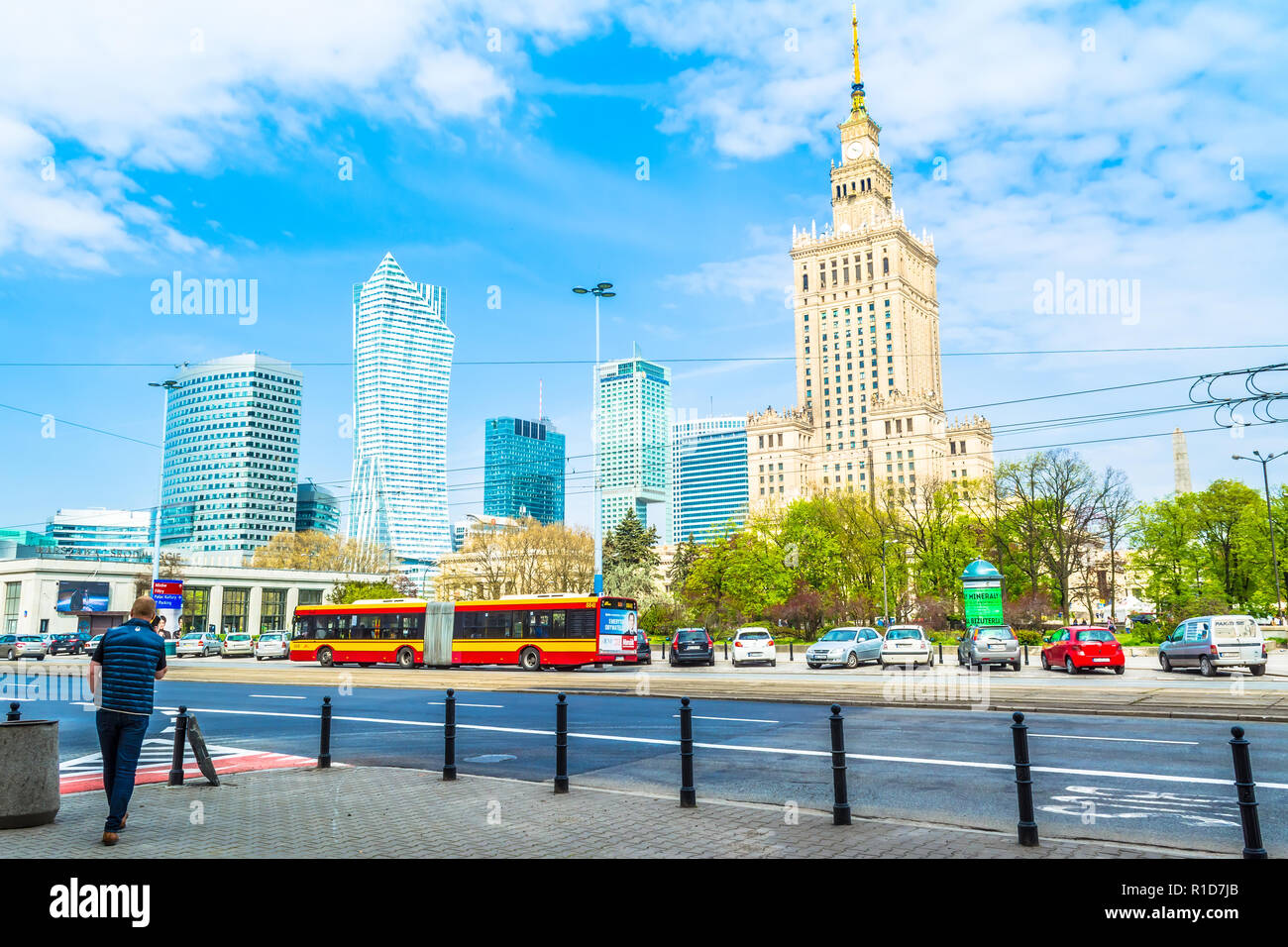 Palace of culture and science in warsaw hi-res stock photography and images  - Page 15 - Alamy