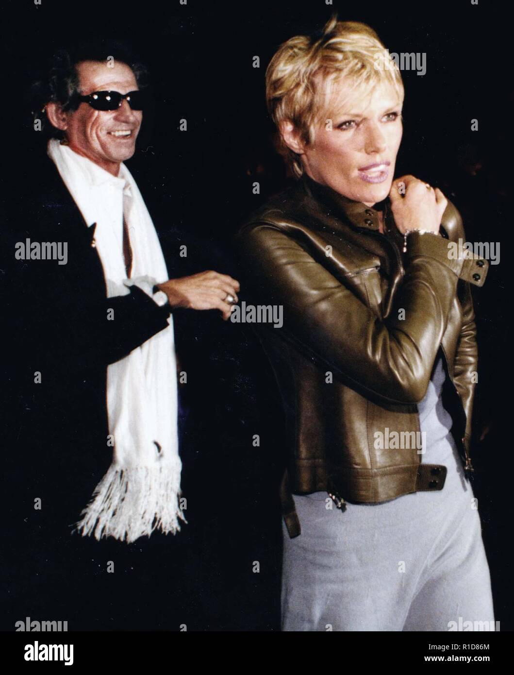 Keith Richards Patti Hansen 1999 Photo By John Barrett Photolink Stock Photo Alamy
