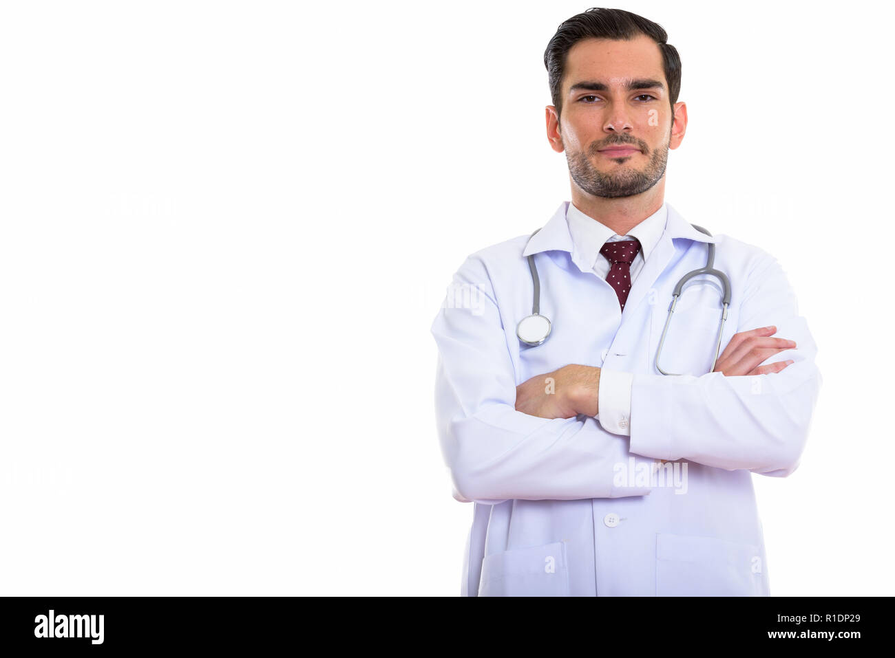 Doctor portrait arms crossed hi-res stock photography and images - Alamy