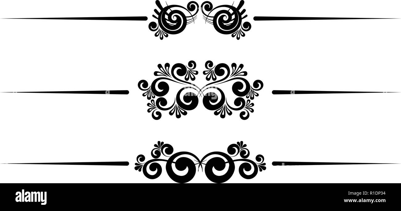 Hand-drawn vintage ornament isolated on white Stock Vector Image & Art ...