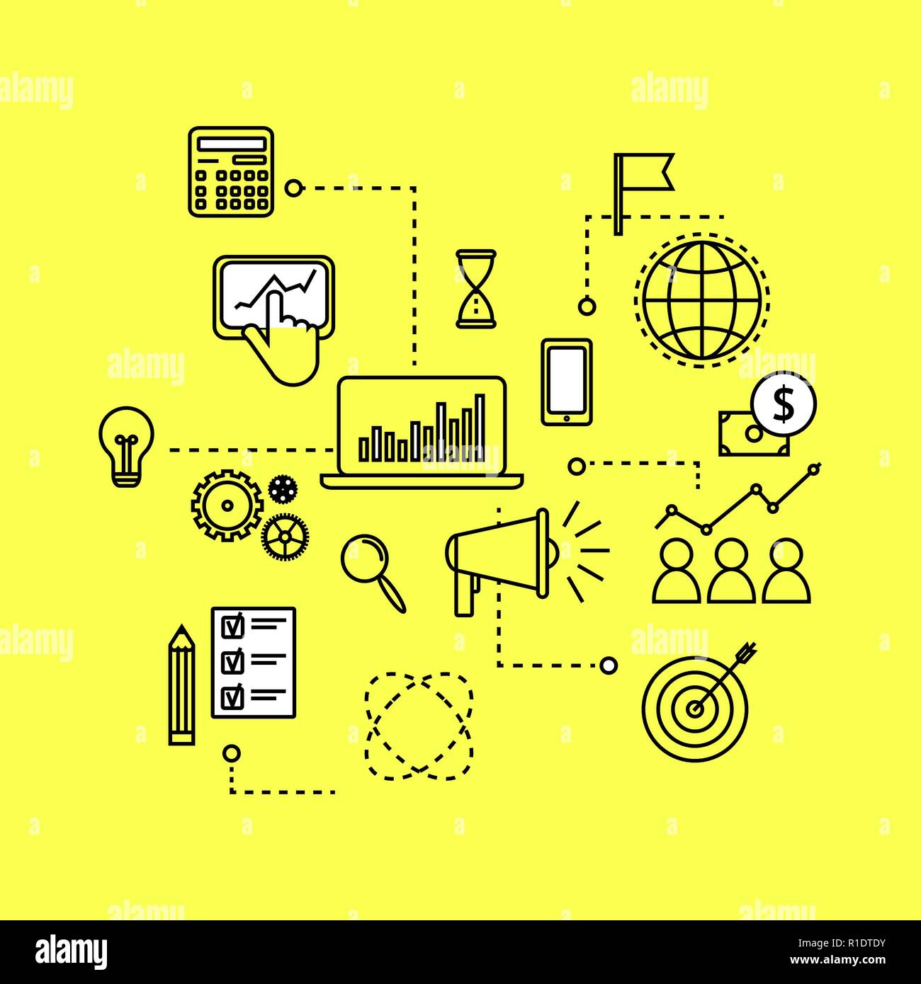 Marketing chart hires stock photography and images Alamy