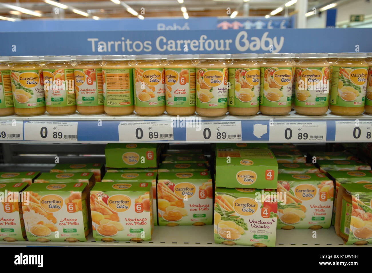 Carrefour baby food hi-res stock photography and images - Alamy