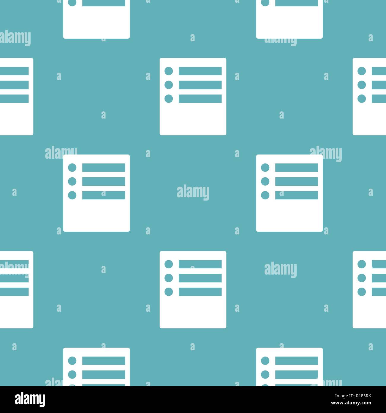 Checklist pattern seamless blue. Simple illustration of  vector pattern seamless geometric repeat background Stock Vector
