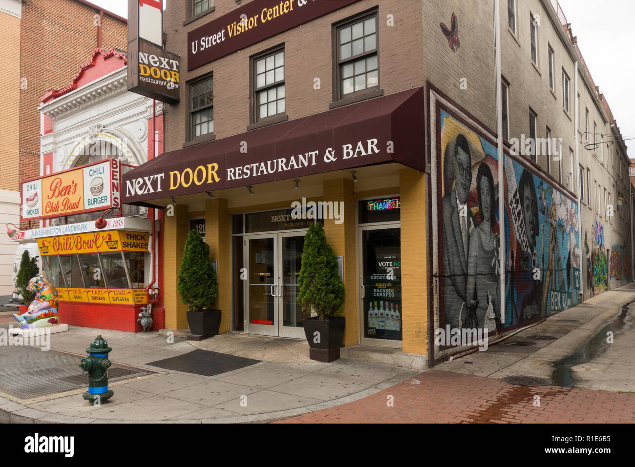 Original Ben S Chili Bowl Washington Dc Stock Photo