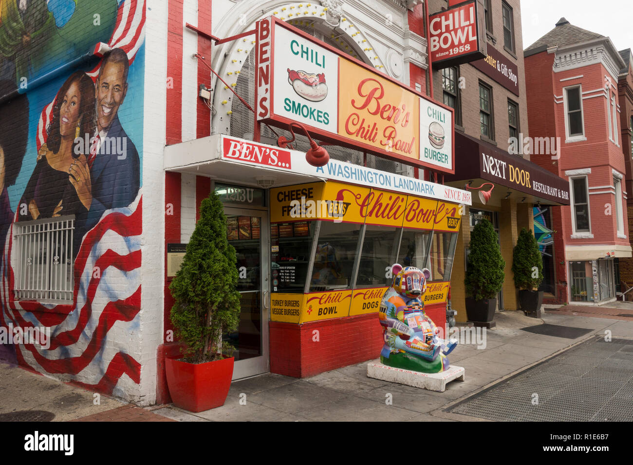 Original Ben's Chili Bowl Washington DC Stock Photo Alamy