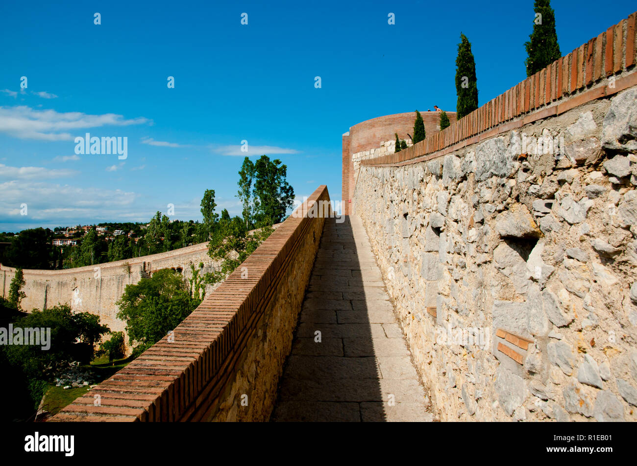 Girona fortress hires stock photography and images Alamy
