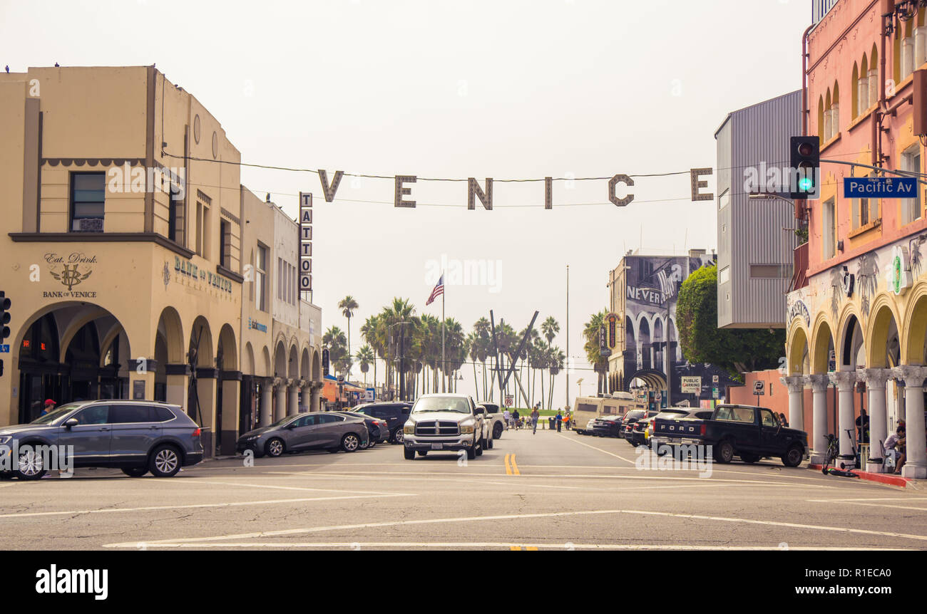 Venice Beach, Los Angeles, California Stock Photo
