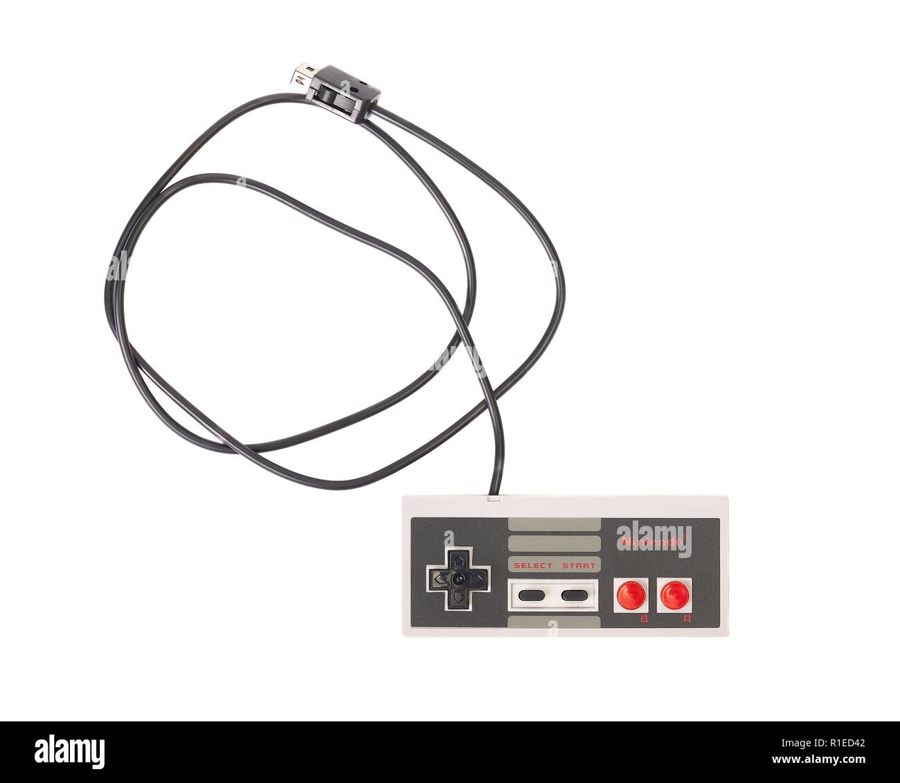 Nintengo NES controller Stock Photo