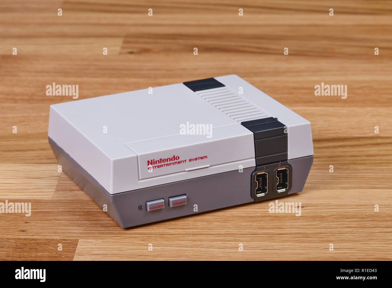 Nintengo NES classic edition Stock Photo