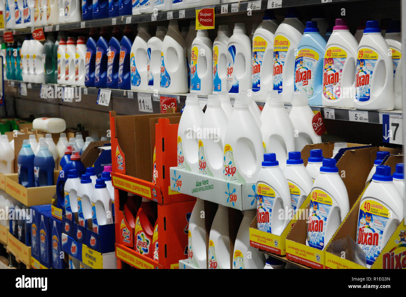 detergent laundry Stock Photo Alamy