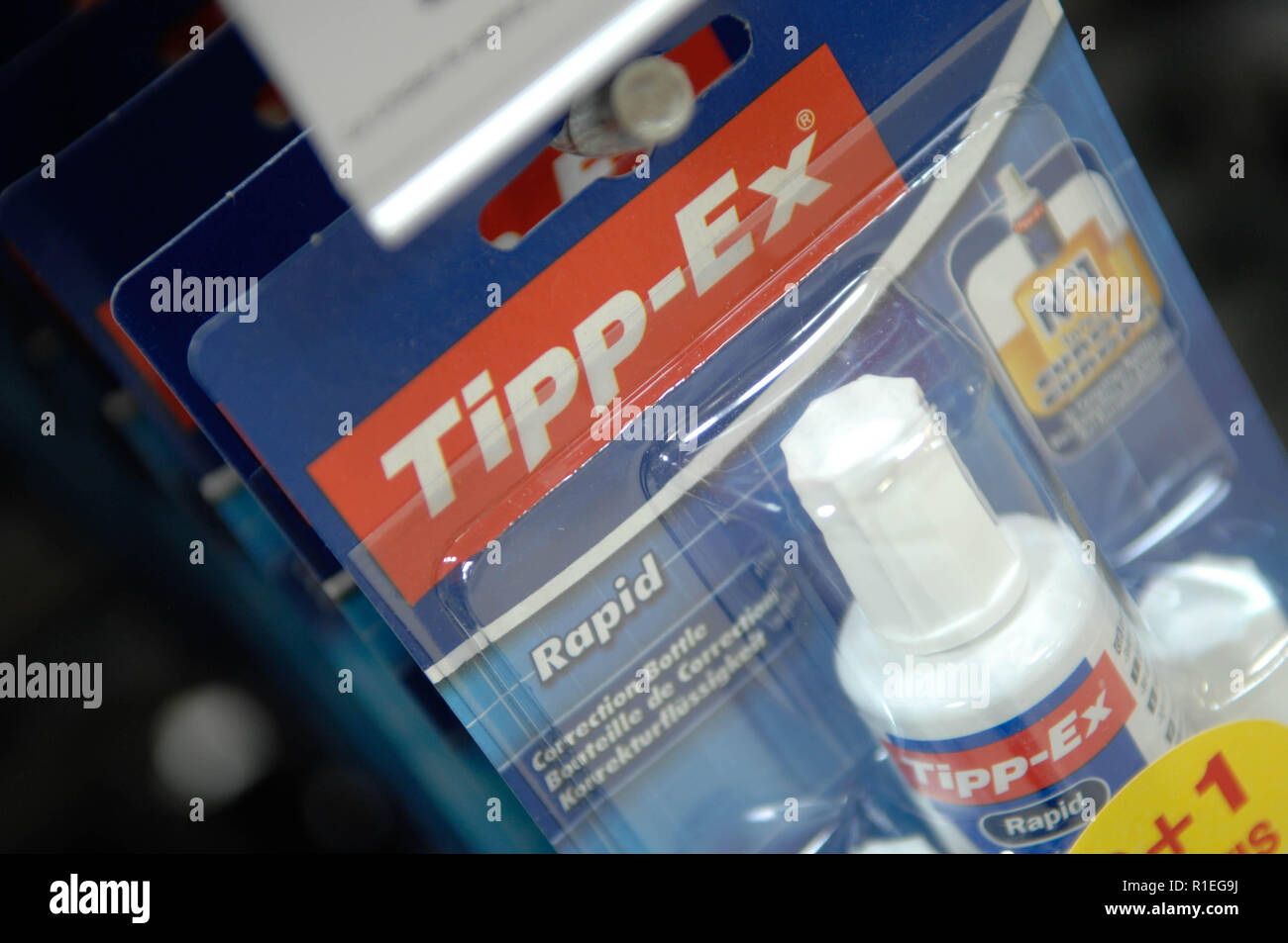 Tipp-Ex Correction Kit Fluid Bottle Correction Business White Tipex Office  Agent