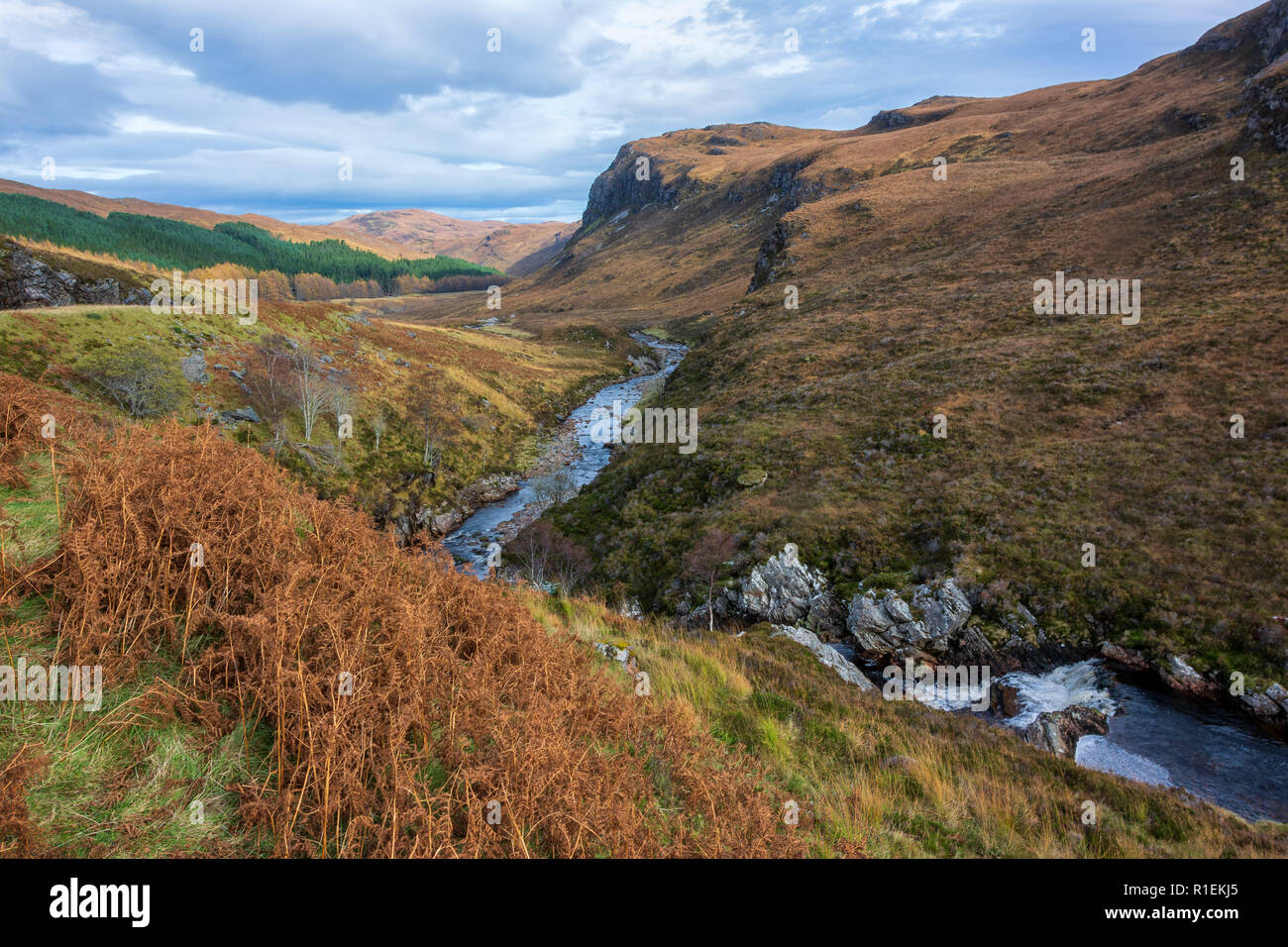 Dundonnell, Wester Ross, Scotland, United Kingdom Stock Photo