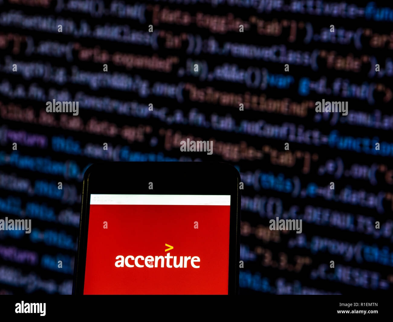 Accenture Logo Red