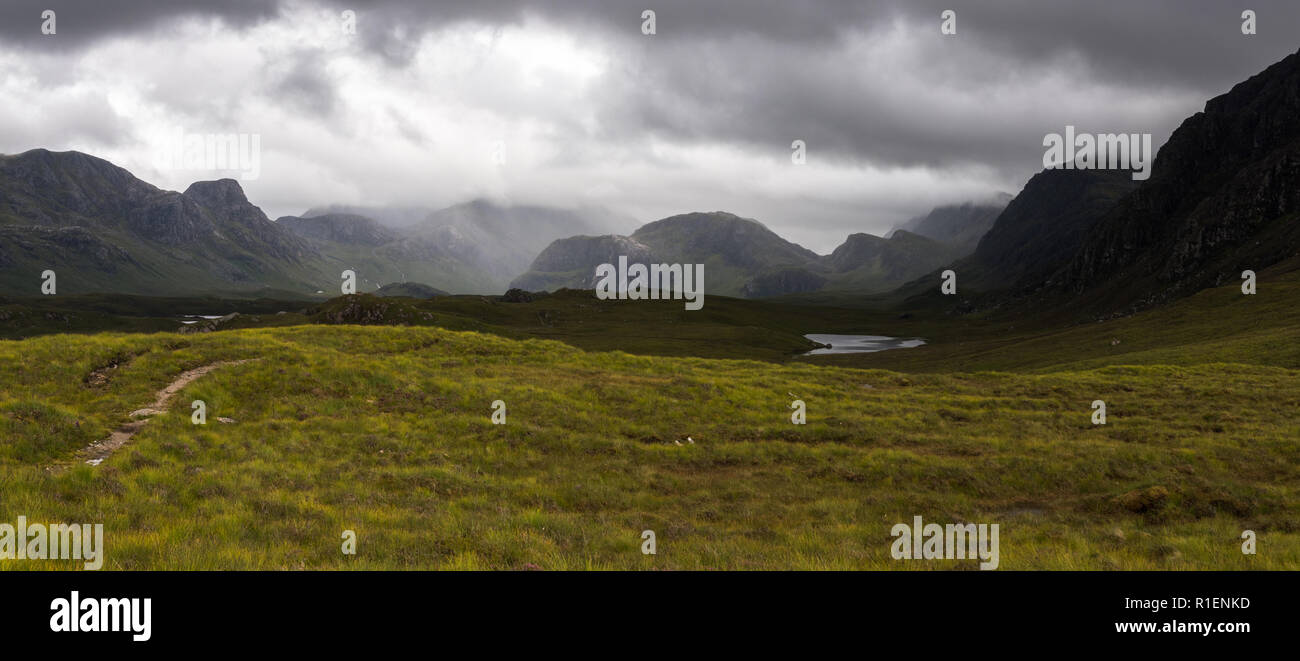 The 'Last Great Wilderness' of the Fisherfield Forest, Scotland, UK ...