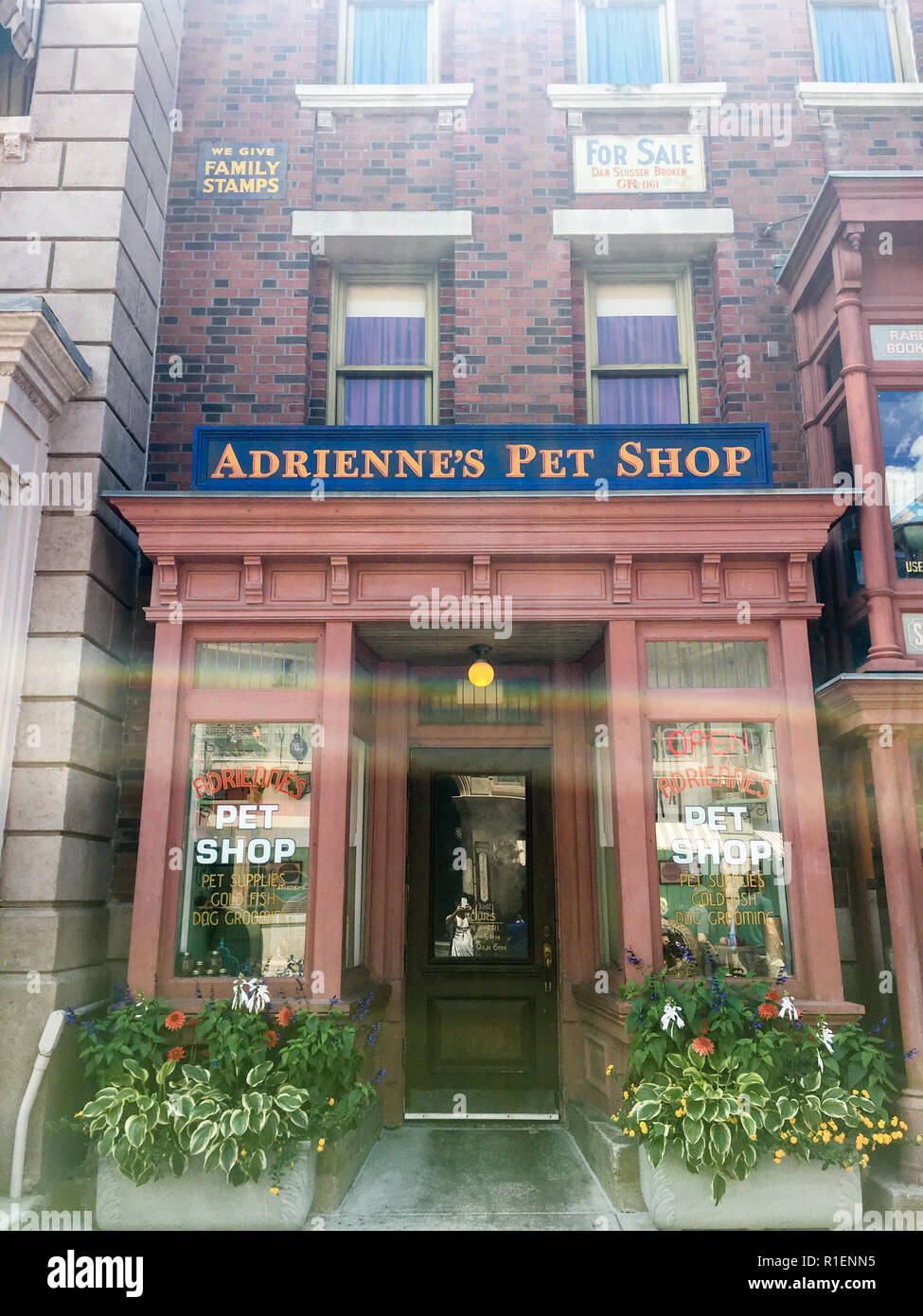 APRIL 25, 2018 ORLANDO, FLORIDA ADRIEANS PET STORE FROM ROCKY MOVIE