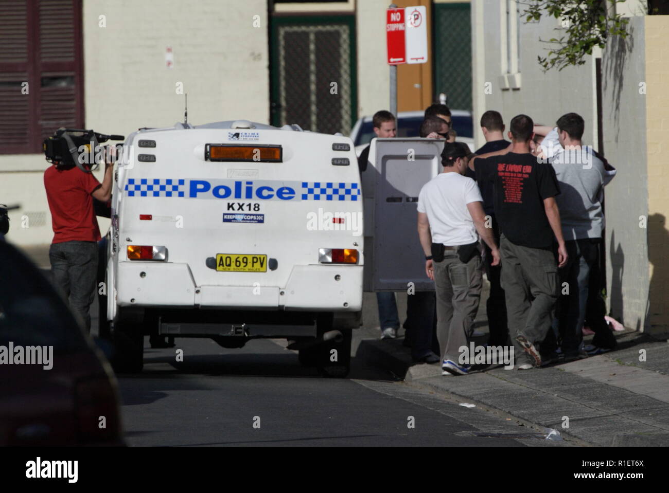 Police investigation in the housing commission projects of