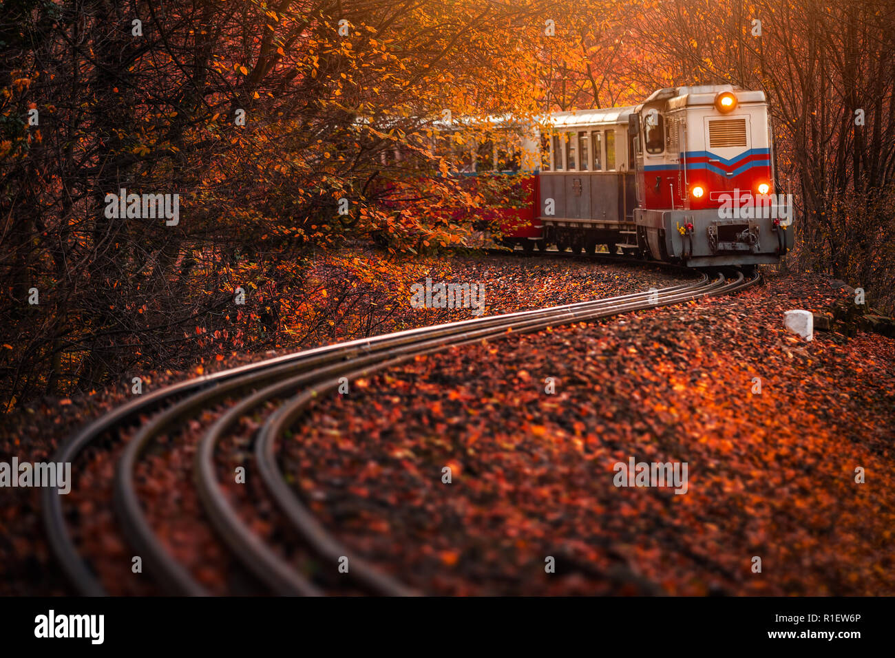 Budapest transport children s railway hires stock photography and