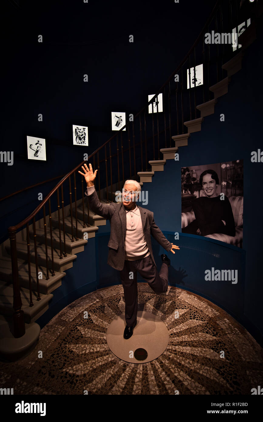 Charlie Chaplin´s HomeChaplins World / VeveySwitzerland Stock Photo