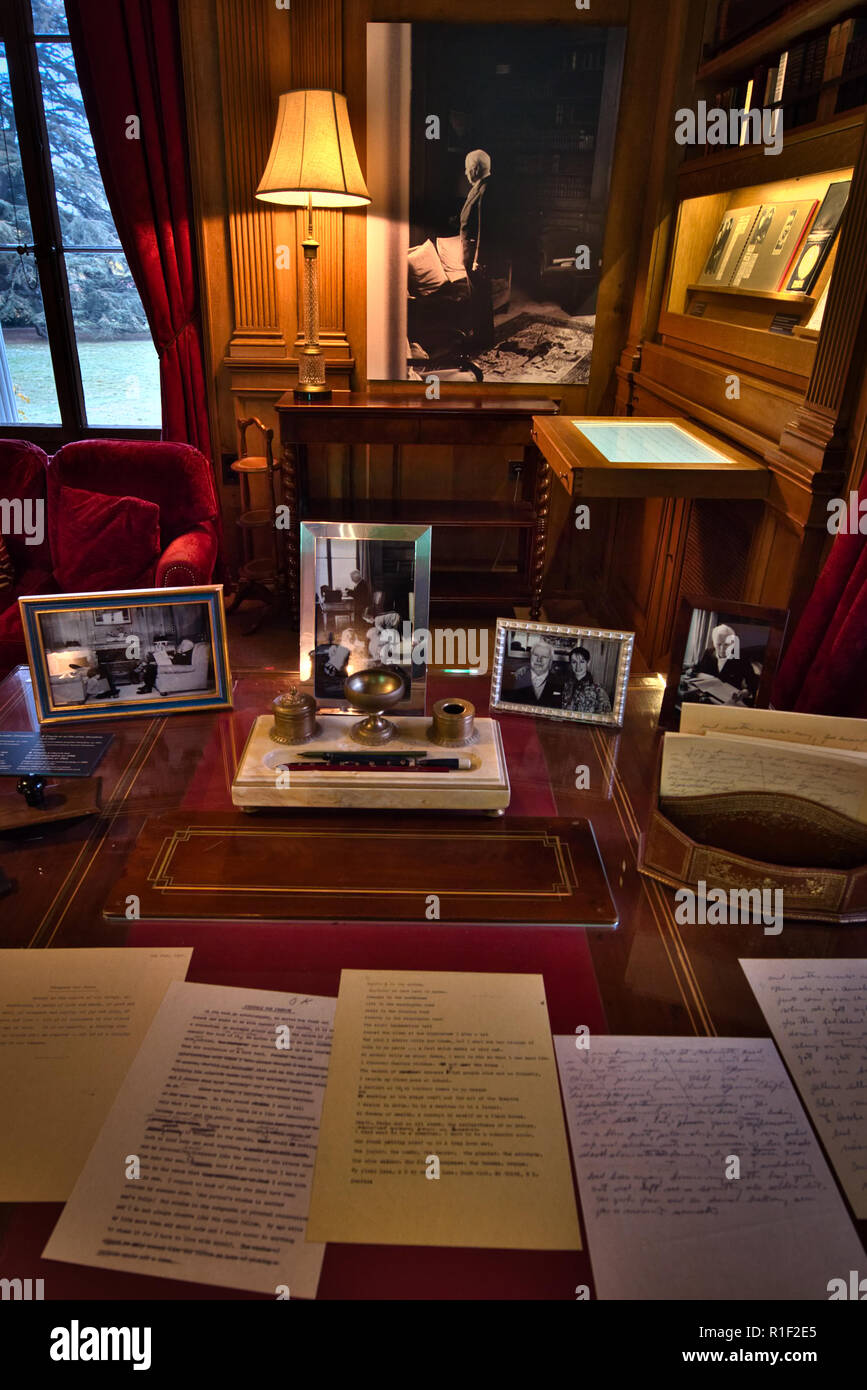 Charlie Chaplin´s HomeChaplins World / VeveySwitzerland Stock Photo