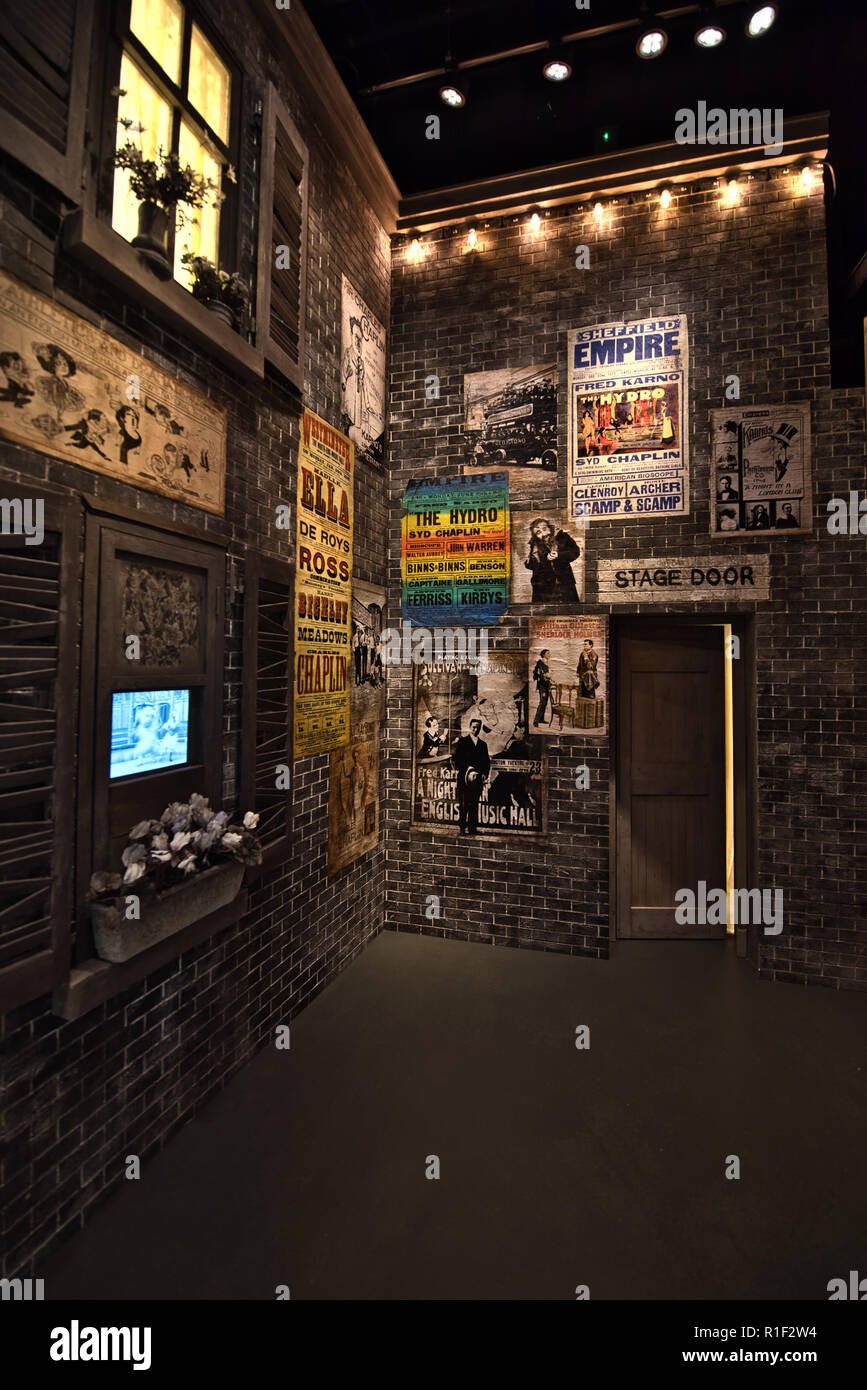 Charlie Chaplin´s HomeChaplins World / VeveySwitzerland Stock Photo