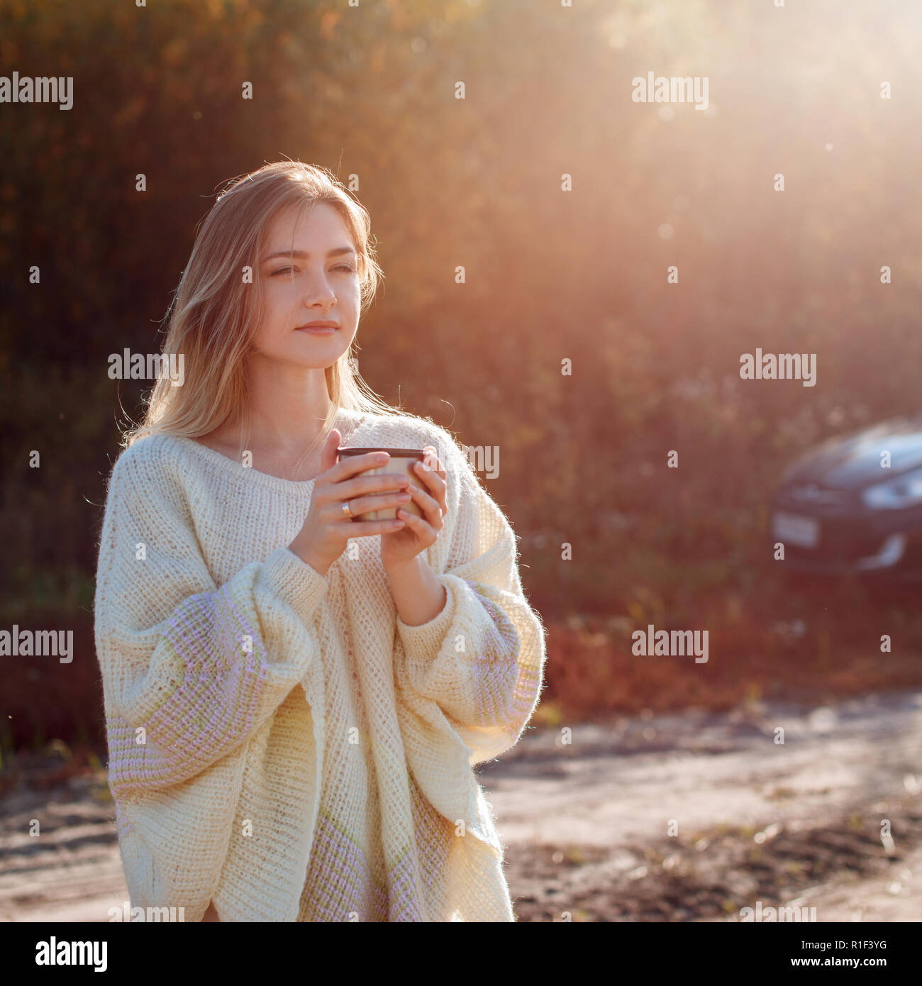 Female admiring hi-res stock photography and images - Alamy
