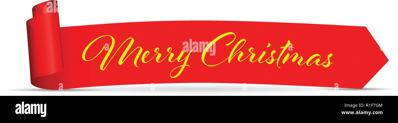 merry Christmas peeling sticker Stock Vector