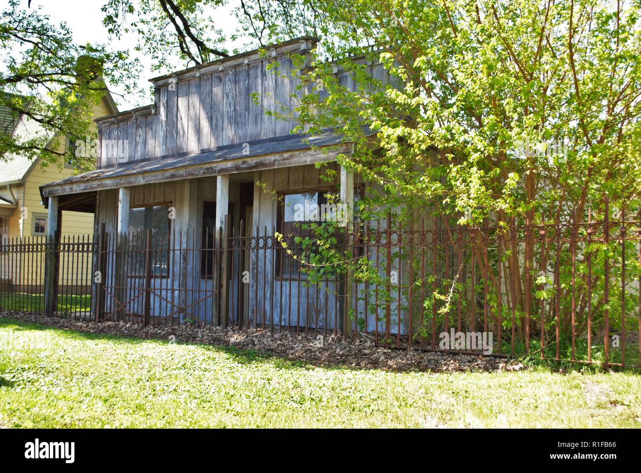 old west style facade Stock Photo - Alamy