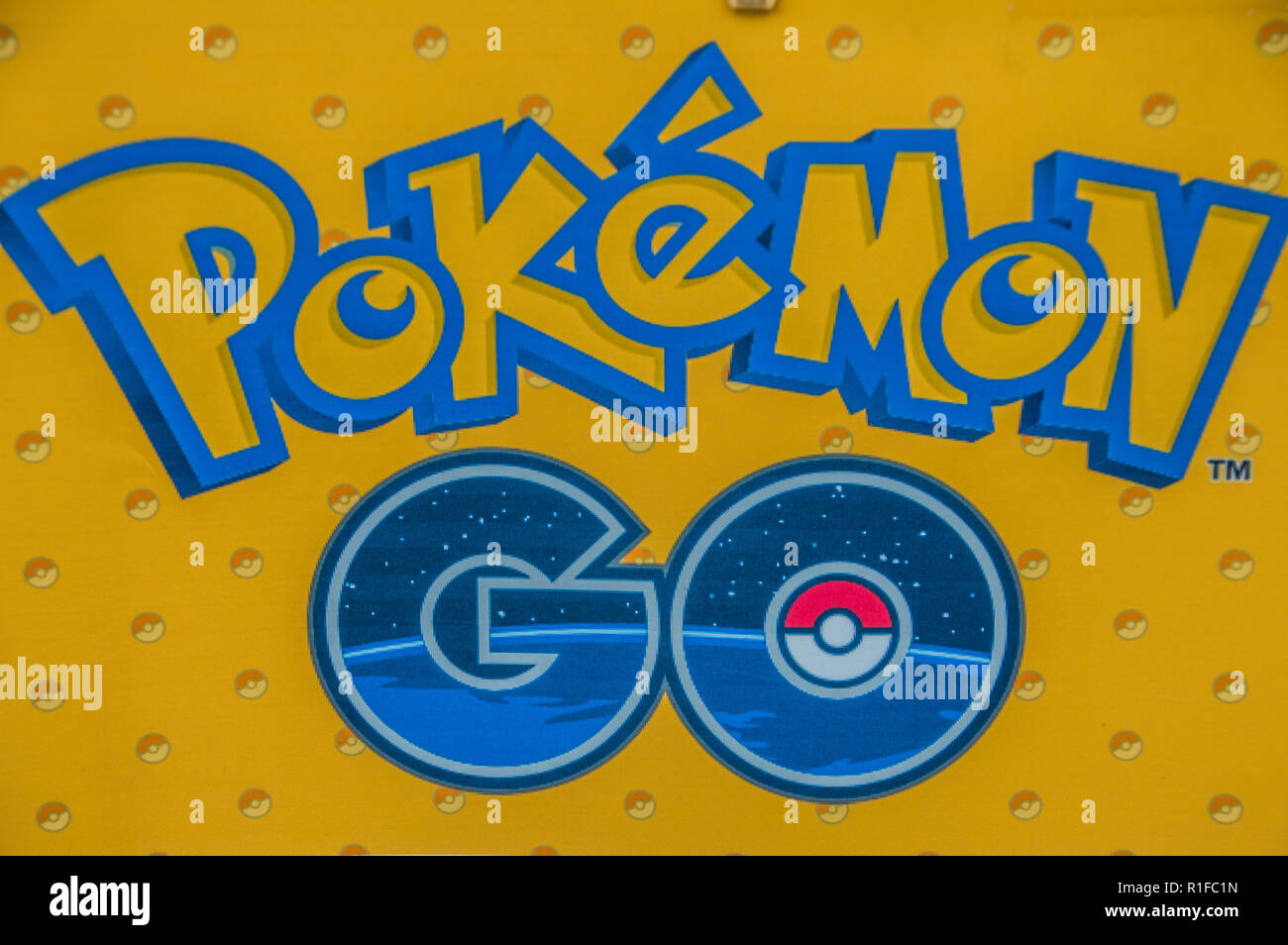 Assam, india - 11 de octubre de 2020 : logotipo de Pokemon go en pantalla  del teléfono imagen de stock Fotografía de stock - Alamy