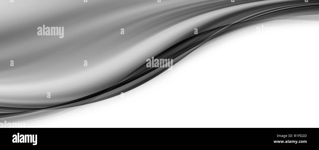 Abstract elegant wave panorama design with space for your text Stock ...