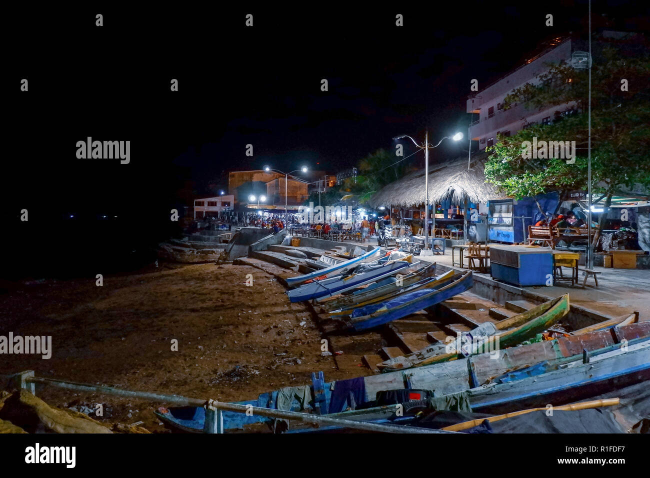 Night in Kuoang City Stock Photo