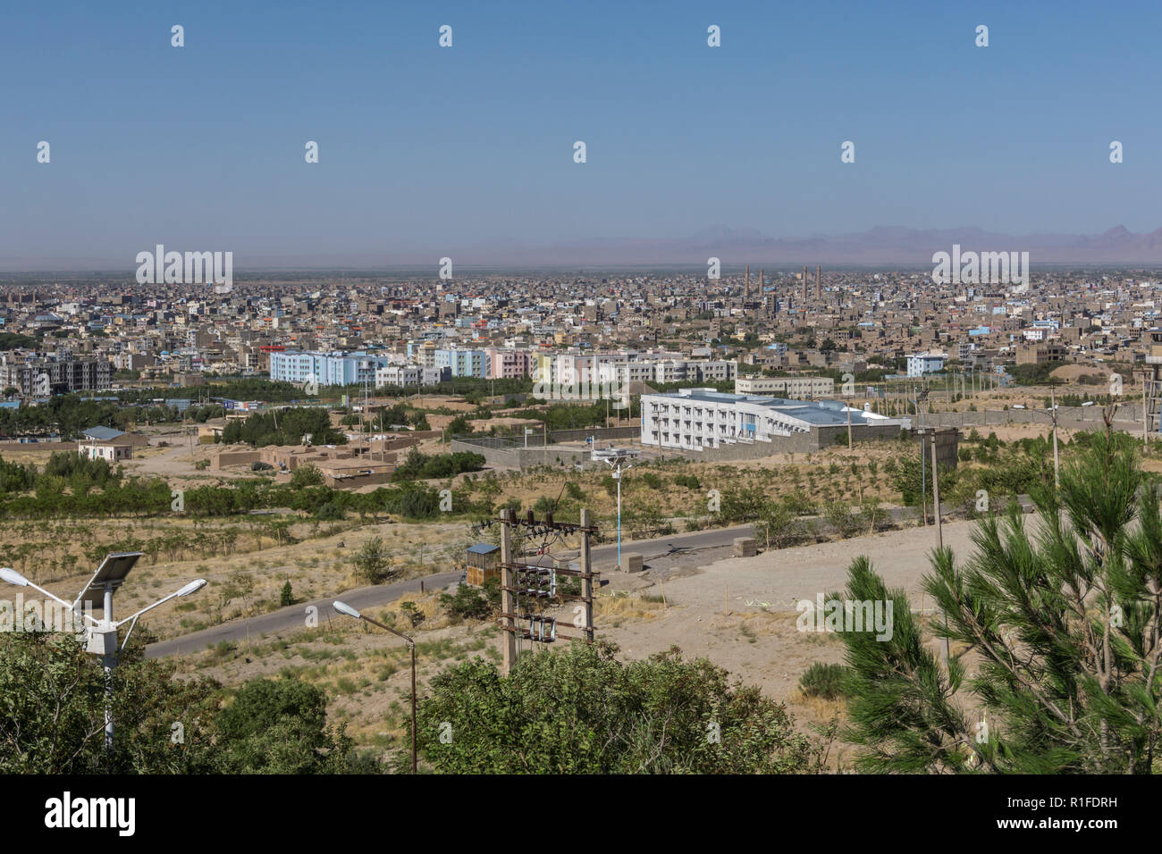 View of Herat, Afghanistan Stock Photo