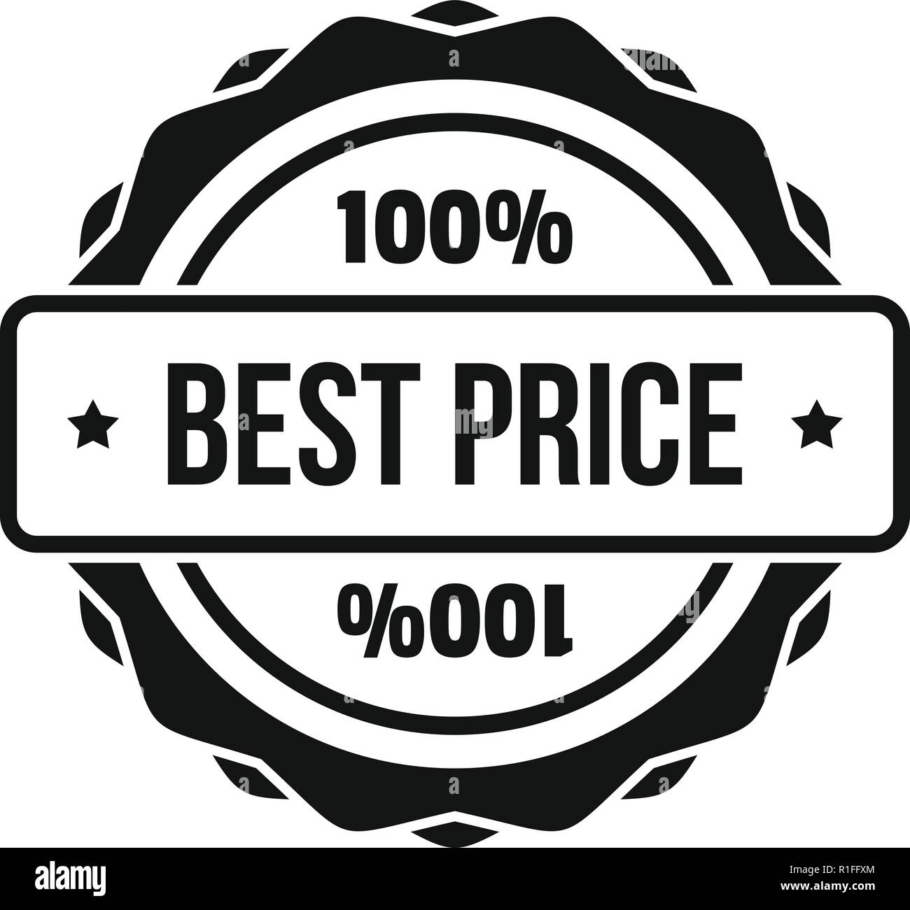 Best price logo. Simple illustration of best price vector logo for web