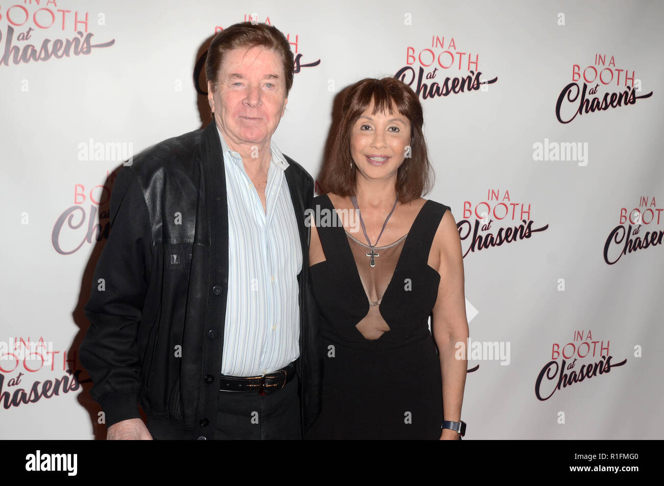 Hollywood, Ca. 11th Nov, 2018. Bobby Sherman and Brigitte Sherman at