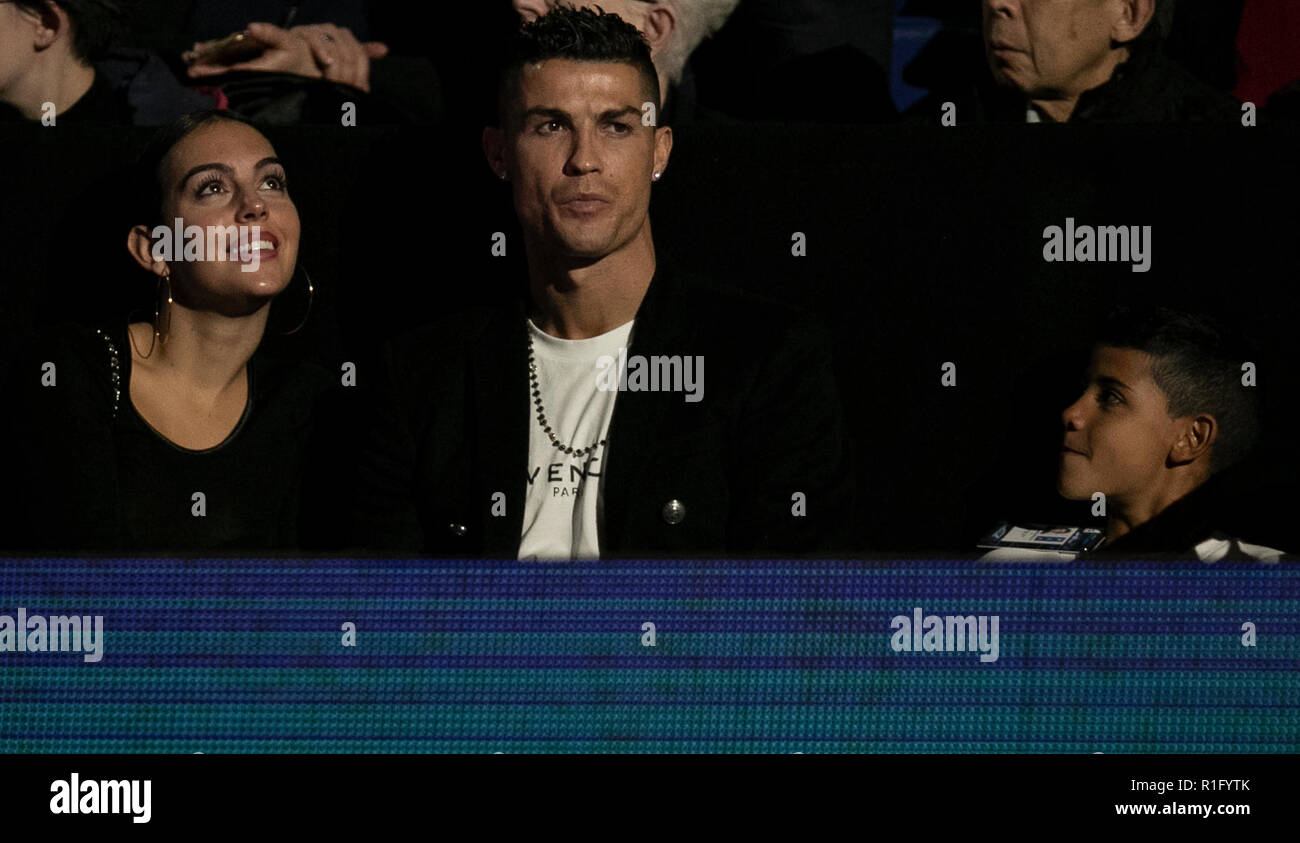 London, Georgina Rodriguez and son Cristiano Ronaldo Jr